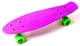 Скейт Пенни борд Penny board Fish 22" оригинал ABEC - 11 супер быстрые колеса Фиолетовый - изображение 1