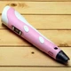 3Д ручка для рисования с LED дисплеем MHz Smart 3D Pen 2 Розовая (D-2019090538) - изображение 5