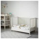 Детская кровать IKEA GULLIVER белый 102.485.19 - изображение 4
