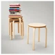 Табурет IKEA FROSTA фанера березовый 242.862.05 - изображение 6