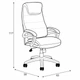 Крісло Sidney Halmar 65x117x70 (SIDNEY) 006965 - зображення 2