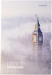 Книга канцелярская записная Axent London А4 в твердой обложке 192 листа клетка (8423-21-A) - изображение 1