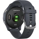 Спортивні годинник Garmin Venu Silver Stainless Steel Bezel w. Granite Blue and Silicone B. (010-02173-01/010-02173-03) - зображення 6