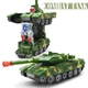 Танк-трансформер детская игрушка Yijun Combat Tank Хаки 388-44 - изображение 2