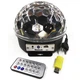Светодиодный диско шар Magic Ball музыкальный со встроенными динамиками Bluetooth USB 17см (CB-0304) - изображение 1