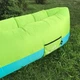 Надувной матрас - ламзак для пляжа Outer Trails с карманом 230х90 см Салатово-голубой - изображение 4