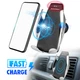 Автомобильный держатель с функцией беспроводной зарядки Smart Sensor S5 Type-C Black - изображение 1