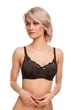 Бюстгальтер с мягкой чашкой ZeBra 70C Чёрный (Black) (62492) - изображение 1