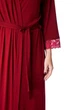 Комплект: халат и сорочка Fleri 48(XL) Бордо (33926) - зображення 6