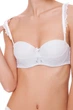 Комплект білизни: бюстгальтер push-up та трусики бразиліана Dimanche Lingerie 70D/S Білий (Bianco) (54456) - зображення 6