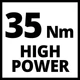 Акумуляторний шуруповерт Einhell TC-CD 18/35 Li - Solo : 18V (без акума і зарядки) 4513927 - зображення 7