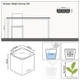 Комплект Lechuza Green Wall Home Kit Color 48х6х14 см білий 13398 - зображення 3