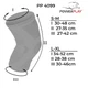 Наколенники спортивные (PP-4099) PowerPlay S/M 000156625 - изображение 7