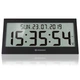 Часы настенные Bresser Jumbo LCD Black (7001802CM3000) - изображение 2