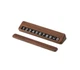 Автовизитка на торпеду автомобіля (складальна) Remax Magnetic Walnut Phone Number Plate RT-SP13 Brown - зображення 1
