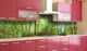 Кухонный фартук на стену Влажный Лес (наклейка для кухни ПВХ пленка скинали) деревья Природа Зеленый 60х200 см - изображение 2