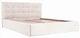 Кровать Двуспальная Chester Comfort 160 х 190 см Мисти Milk С подъемным механизмом и нишей для белья Бежевая - изображение 2