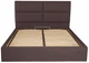 Кровать Sheffield Comfort 120 х 200 см Fly 2231 С подъемным механизмом и нишей для белья Темно-коричневая - изображение 1