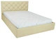 Кровать Bristol Comfort 120 х 190 см Fly 2207 A1 С подъемным механизмом и нишей для белья Бежевая - изображение 1