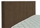 Кровать Двуспальная Chester Comfort 160 х 200 см Мисти Brown С подъемным механизмом и нишей для белья Коричневая - изображение 3