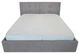 Кровать Manchester Comfort 120 х 200 см Мисти Grey С подъемным механизмом и нишей для белья Серый - изображение 2