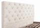 Ліжко Coventry Comfort 140 х 190 см Місті Milk З підйомним механізмом та нішою для білизни Бежеве - зображення 5
