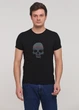 Футболка "Only Man" (95-TSH-3-02-black/skull-2XL) - изображение 1