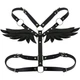 Портупея Dragonfly на грудь эко-кожа женская Черная xs-xxl LB-262 - изображение 6