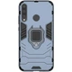 Ударопрочный чехол Transformer Ring for Magnet для Huawei P40 Lite E / Y7p (2020) Серый / Metal slate Без бренда - изображение 1