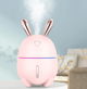 Зайка Увлажнитель воздуха и ночник 2в1 Humidifier, Розовый - изображение 7