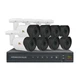 2.0 MP Набір для вулиці AHD-24 8xCAM + 1xDVR + HDD - зображення 10