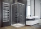 Душова квадратна кабіна Modern 80x80x185 матова Besco - зображення 1