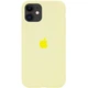 Чохол Silicone Case Full Protective (AA) Apple iPhone 11 (6.1") Жовтий / Mellow Yellow Без бренду - зображення 1