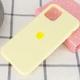 Чохол Silicone Case Full Protective (AA) Apple iPhone 11 (6.1") Жовтий / Mellow Yellow Без бренду - зображення 2
