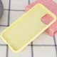 Чохол Silicone Case Full Protective (AA) Apple iPhone 11 (6.1") Жовтий / Mellow Yellow Без бренду - зображення 3