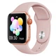 Розумні Фітнес-годинник Smart Watch T 800, Голосовий виклик, Температура тіла, Тонометр, Пульсометр, Шагометр, Оксиметром,рожевий (SW-438658) - зображення 1