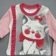 Костюм Rimaby Mary Cat для девочки 68 см Белый с красным 7079 - изображение 2