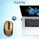 Мышь Promate Clix-7 Wireless Black/Gold (clix-7.gold) - изображение 5