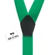 Подтяжки Bow Tie House травяные однотонные 2.5 см Y-образные 09531 - изображение 3