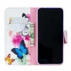 Чехол с рисунком Deexe Color Wallet для Xiaomi Redmi Note 7 / Redmi Note 7 Pro - Butterflies and Flowers - изображение 4