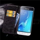 Чехол Clover для Samsung Galaxy J3 2016 J320 J320H J300 книжка кожа PU черный - изображение 1