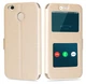 Чохол для Window Xiaomi Redmi 4X / 4X Pro книжка з віконцем Gold Без бренду - зображення 5
