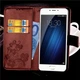 Чохол Clover для Meizu M3/M3s/M3 mini книжка шкіра PU з візитницею коричневий - зображення 1