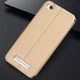 Чехол Window для Xiaomi Redmi 4a книжка с окошком Gold - изображение 4
