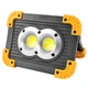 Акумуляторний прожектор WORKING LUX-802 світлодіодний ліхтар 20 Вт + бічний LED (з функцією POWER BANK) - зображення 5