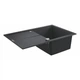 Кухонне миття Grohe K400 Sink 50 780x500, чорний гранiт (31639AP0) - зображення 7
