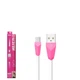 USB кабель Remax Alien RC-030m MicroUSB 1m White - изображение 1