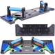 Дошка Упори для віджимань від підлоги Push Up Rack Board JT 006 Чорний з різними квітами (BDP048) - зображення 2