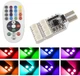 Автомобильные светодиодные LED лампы RGB с цоколем T10 W5W Autoexpect (10740) - изображение 1