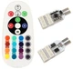 Автомобильные светодиодные LED лампы RGB с цоколем T10 W5W Autoexpect (10740) - изображение 2